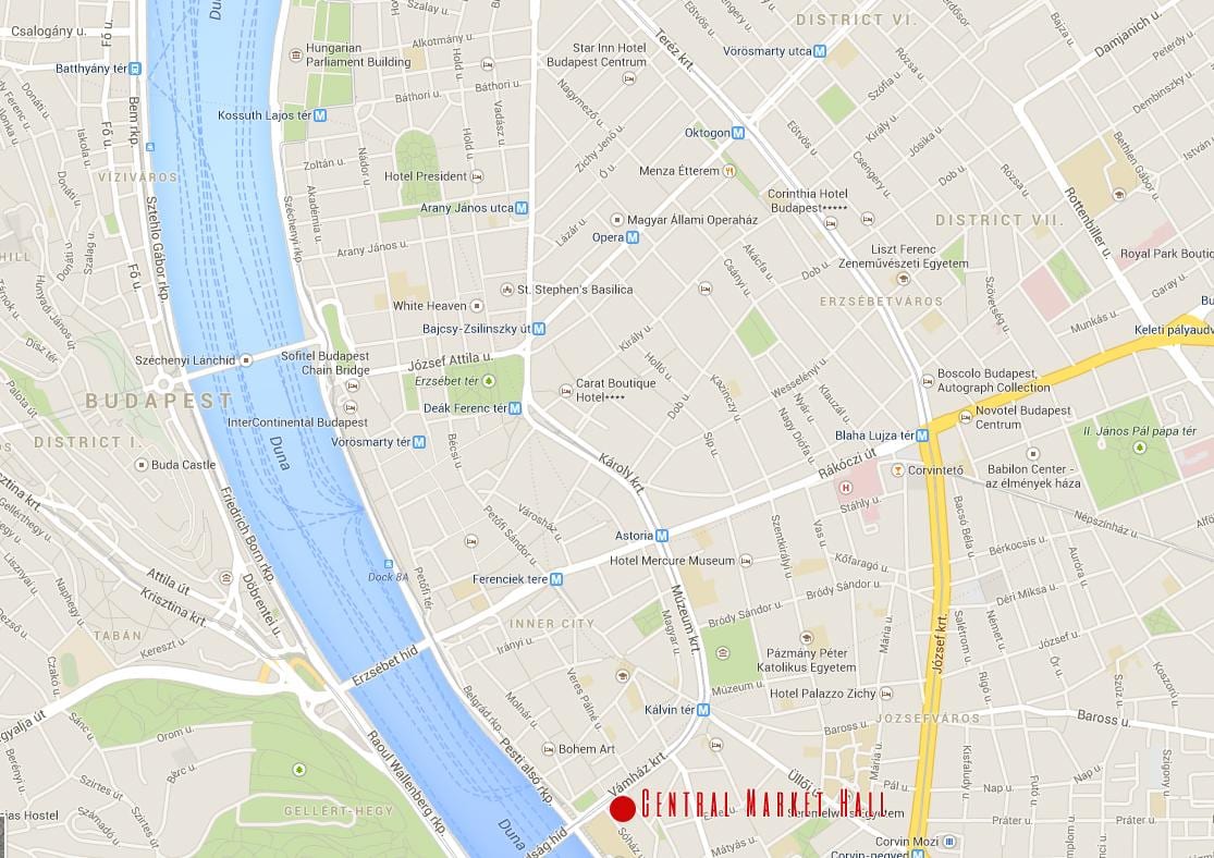 kat jeyografik nan budapest nwèl mache yo