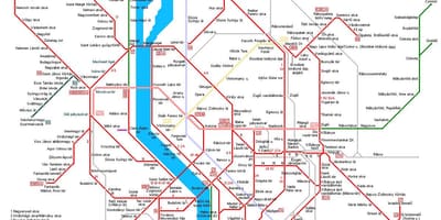 Budapest metro kat jeyografik ayewopò