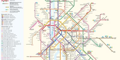 Budapest transpò piblik kat jeyografik